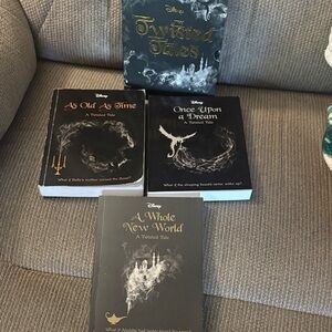 Disney Twisted Tales Book Collection - Black and Gray